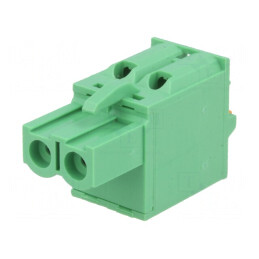 Regletă de Conexiuni Deconectabilă 2 Piste 5,08mm Drept | Electronic-mag.ro | Componente Electronice