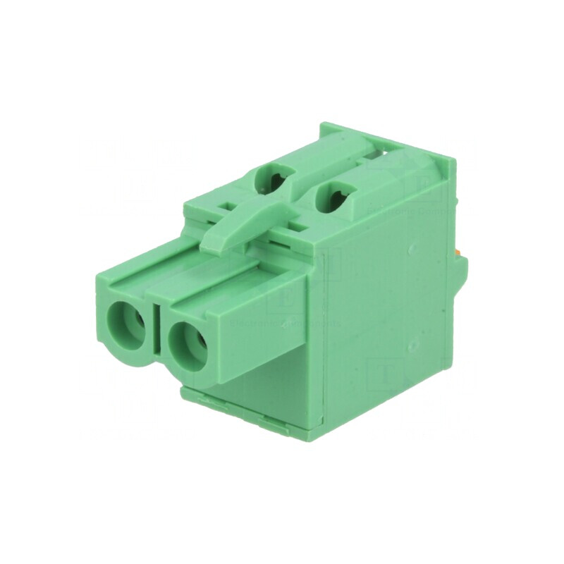 Regletă de Conexiuni Deconectabilă 2 Piste 5,08mm Drept | Electronic-mag.ro | Componente Electronice