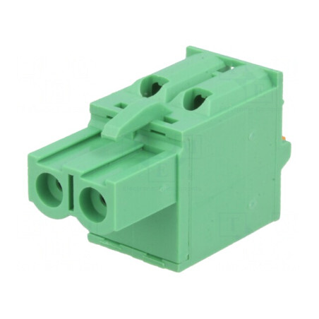 Regletă de Conexiuni Deconectabilă 2 Piste 5,08mm Drept | Electronic-mag.ro | Componente Electronice