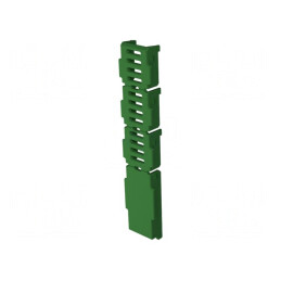 Capac de protecție verde Railbox 17.5 Vertical & Multilevel | Electronic-mag.ro | Componente Electronice