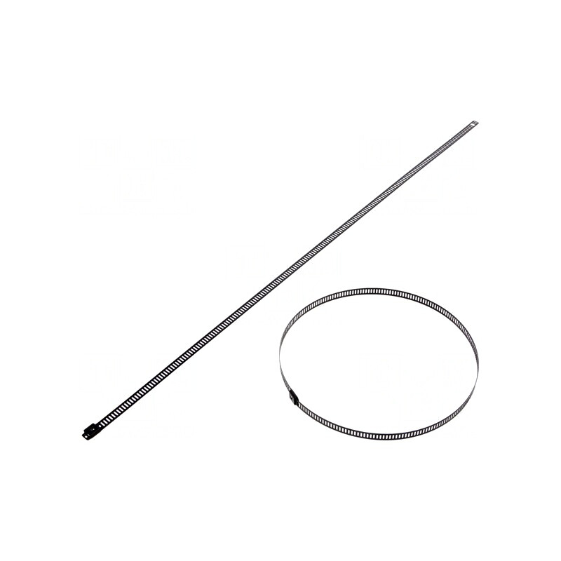 Colier de Strângere Oțel Inoxidabil 450mm x 7mm AISI 304 | Electronic-mag.ro | Componente Electronice