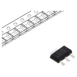Stabilizator de Tensiune 5V 0,8A SOT223 | Electronic-mag.ro | Componente Electronice