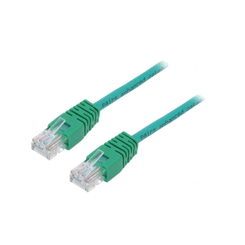 Patch Cord UTP Cat5e 1m Verde | Electronic-mag.ro | Componente Electronice