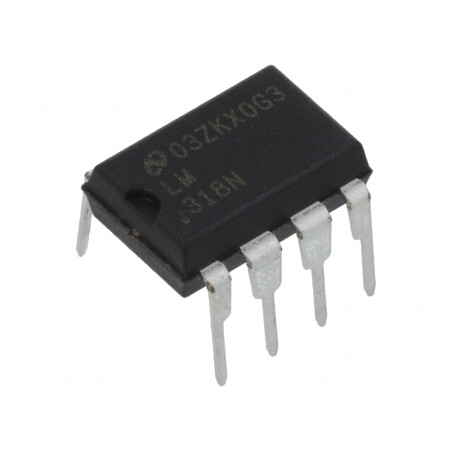 Amplificator Operațional 15MHz 1 Canal DIP8 | Electronic-mag.ro | Componente Electronice