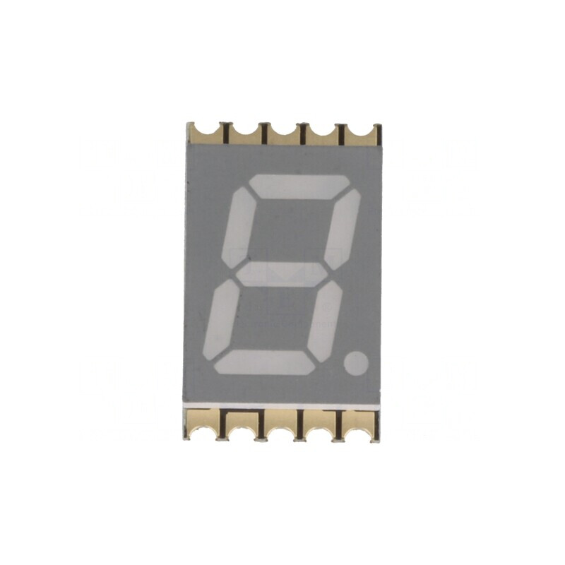 Afişaj LED 7 Segmente 10mm Roşu 0,39" | Electronic-mag.ro | Componente Electronice