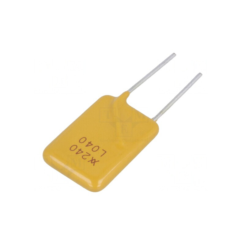 Siguranță Polimerică PTC 400mA 5mm Polyswitch | Electronic-mag.ro | Componente Electronice