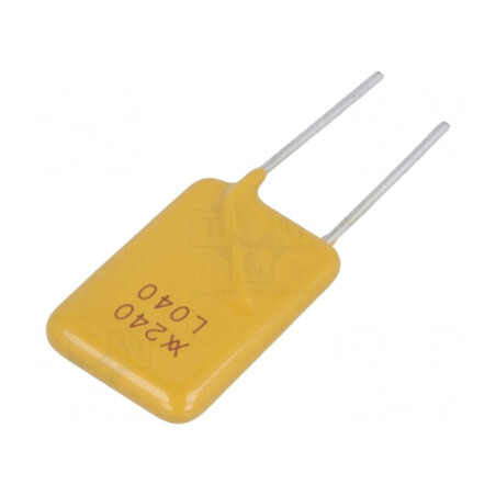 Siguranță Polimerică PTC 400mA 5mm Polyswitch | Electronic-mag.ro | Componente Electronice