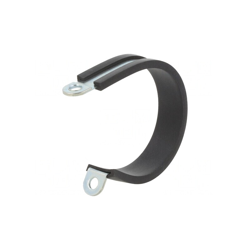 Clipsuri Oțel cu Protecție EPDM 41mm x 12mm | Electronic-mag.ro | Componente Electronice