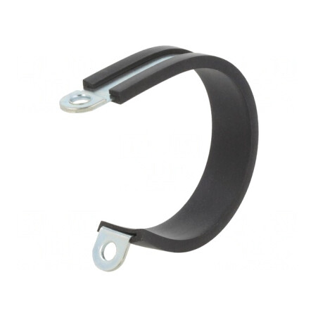 Clipsuri Oțel cu Protecție EPDM 41mm x 12mm | Electronic-mag.ro | Componente Electronice