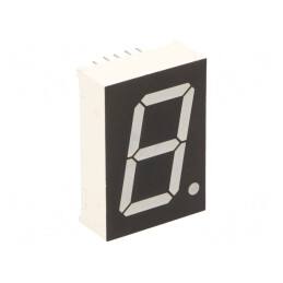 Afișaj LED 7 Segmente 25,4mm Portocaliu | Electronic-mag.ro | Componente Electronice