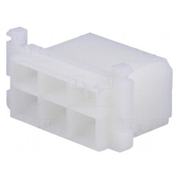 Carcase Terminale Mamă 6,3mm cu Clichet | Electronic-mag.ro | Componente Electronice