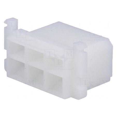 Carcase Terminale Mamă 6,3mm cu Clichet | Electronic-mag.ro | Componente Electronice
