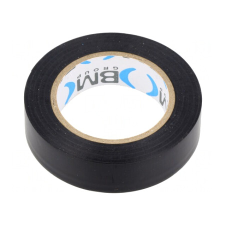 Bandă Electroizolantă Neagră 15mm x 10m | Electronic-mag.ro | Componente Electronice