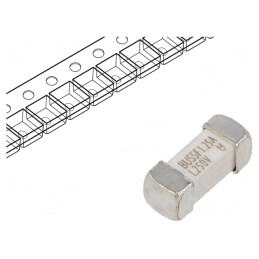 Siguranță Ardere Rapidă 1,25A 350VAC 250VDC SMD | Electronic-mag.ro | Componente Electronice