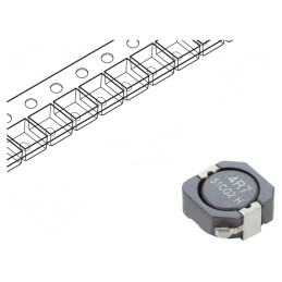 Inductor SMD 4.43uH 6.13A 10mΩ