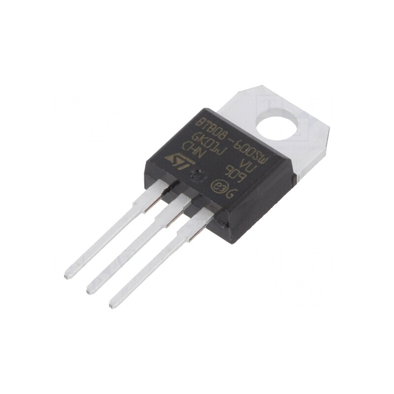 Triac 600V 8A logic level TO220AB | Electronic-mag.ro | Componente Electronice