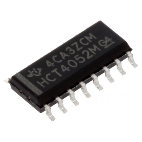 Circuit Integrat Digital Demultiplexor/Multiplexor 2 Canale SMD SO16 HCT | Electronic-mag.ro | Componente Electronice