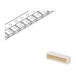 Soclu cablu-placă Pico-SPOX 1,5mm 10 PIN SMT pentru PCB | Electronic-mag.ro | Componente Electronice