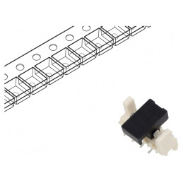 Soclu; cablu-placă; tată; PIN: 8; 1,27mm; SMT; PicoFlex; 1,2A; 250V
