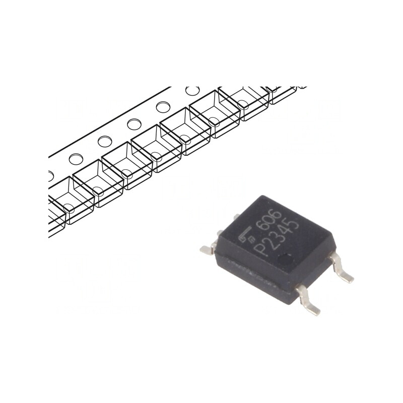 Optocuplor SMD 3,75kV SO6 | Electronic-mag.ro | Componente Electronice