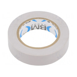 Bandă electroizolantă gri PVC 15mm x 10m | Electronic-mag.ro | Componente Electronice