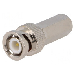 Mufă BNC Tată Drept 4,7mm Twist-On | Electronic-mag.ro | Componente Electronice