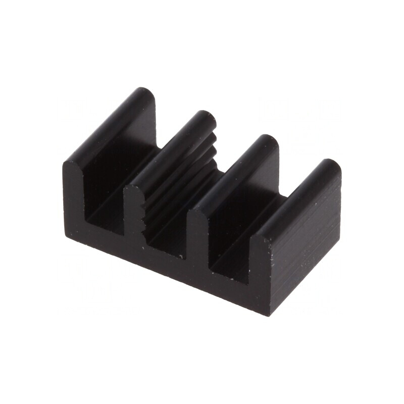 Radiator Aluminiu Negru 8x14x6mm 72K/W | Electronic-mag.ro | Componente Electronice
