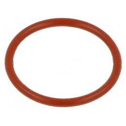 Garnitură O-ring silicon roșu 3mm 90mm
