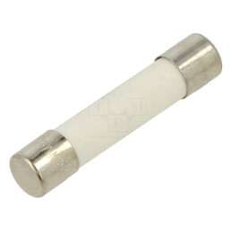 Siguranță ardere rapidă 12A 250V ceramică alamă | Electronic-mag.ro | Componente Electronice