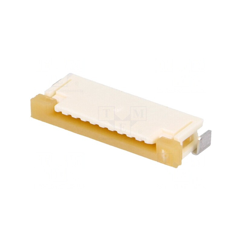 Conector FFC/FPC Orizontal 10 PIN ZIF | Electronic-mag.ro | Componente Electronice