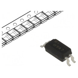 Optocuplor SMD 2,5kV 80V | Electronic-mag.ro | Componente Electronice