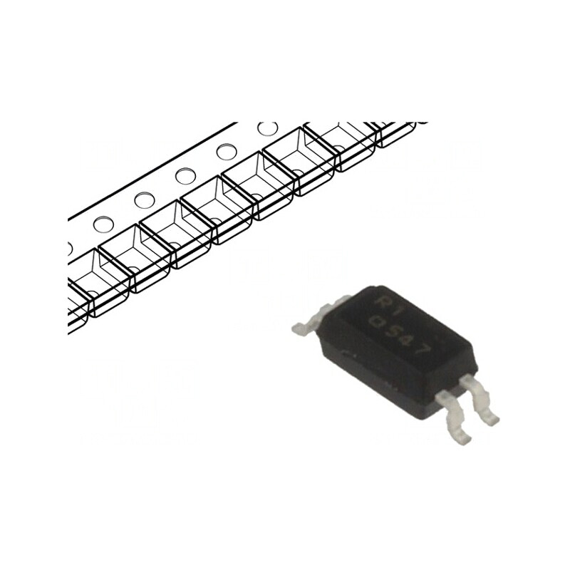 Optocuplor SMD 2,5kV 80V | Electronic-mag.ro | Componente Electronice