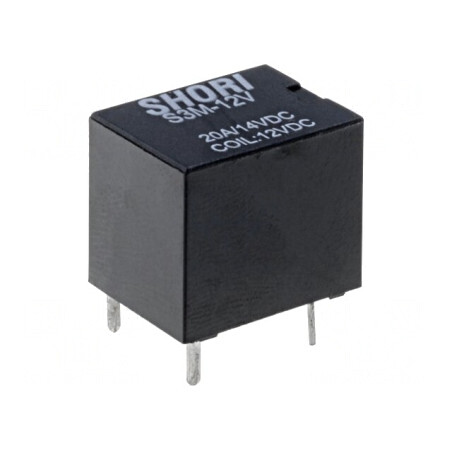 Releu Electromagnetic SPDT 12V 20A | Electronic-mag.ro | Componente Electronice