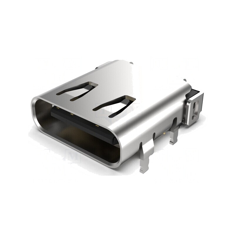 Soclu USB C Hybrid 24 PIN Orizontal Top Mount | Electronic-mag.ro | Componente Electronice