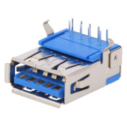 Soclu USB 3.0 PCB THT 90° | Electronic-mag.ro | Componente Electronice