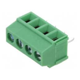 Regletă Conexiuni PCB 3,5mm 4 Piste | Electronic-mag.ro | Componente Electronice