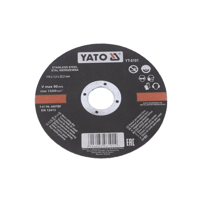 Disc de Tăiere 115mm x 22mm x 1.2mm | Electronic-mag.ro | Componente Electronice Disc de Tăiere 115mm x 22mm x 1.2mm | Electronic-mag.ro | Componente Electronice