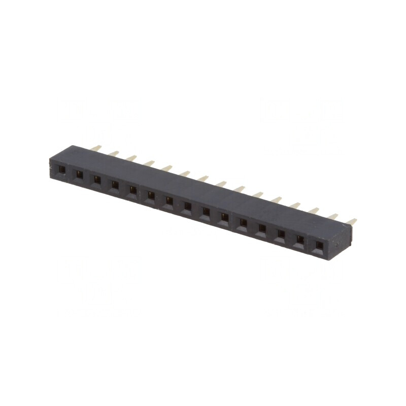 Soclu pini mamă 15 pini drept 2,54mm THT aurit | Electronic-mag.ro | Componente Electronice Soclu pini mamă 15 pini drept 2,54mm THT aurit | Electronic-mag.ro | Componente Electronice