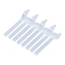 Tub LED Rotund Ø3mm Frontal Plat | Electronic-mag.ro | Componente Electronice