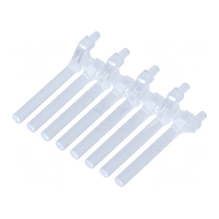 Tub LED Rotund Ø3mm Frontal Plat | Electronic-mag.ro | Componente Electronice