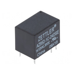 Releu Electromagnetic SPDT 24VDC 1A PCB | Electronic-mag.ro | Componente Electronice
