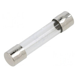 Siguranță Ardere Rapidă 5A 250V 6.3x32mm Alamă | Electronic-mag.ro | Componente Electronice