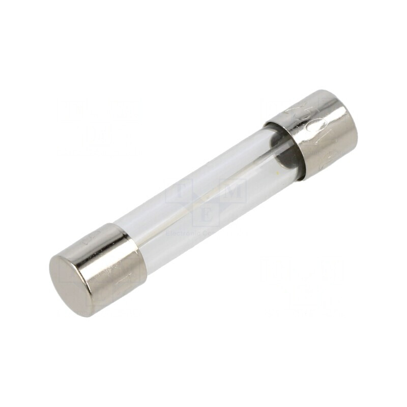 Siguranță rapidă 6A 250V 6,3x32mm alamă | Electronic-mag.ro | Componente Electronice