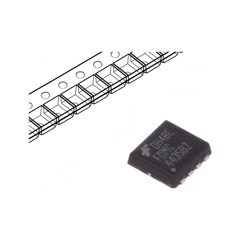 P-MOSFET Unipolar 30V 18A 31W MLP8 | Electronic-mag.ro | Componente Electronice