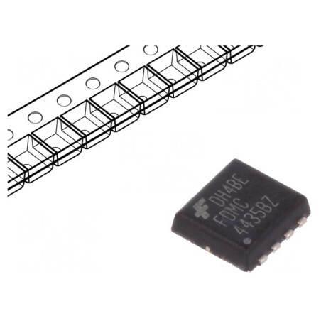 P-MOSFET Unipolar 30V 18A 31W MLP8 | Electronic-mag.ro | Componente Electronice