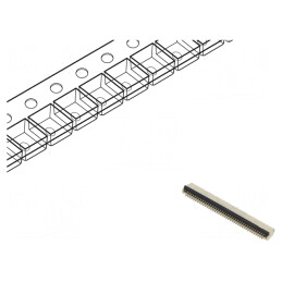 Conector FFC/FPC Orizontal 40 PIN ZIF SMT 30V 0.4A | Electronic-mag.ro | Componente Electronice
