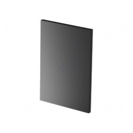 Panou Frontal Negru UL94V-0 | Electronic-mag.ro | Componente Electronice