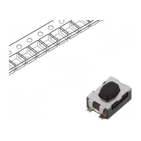 Microîntrerupător TACT SPST-NO SMT 32VDC | Electronic-mag.ro | Componente Electronice