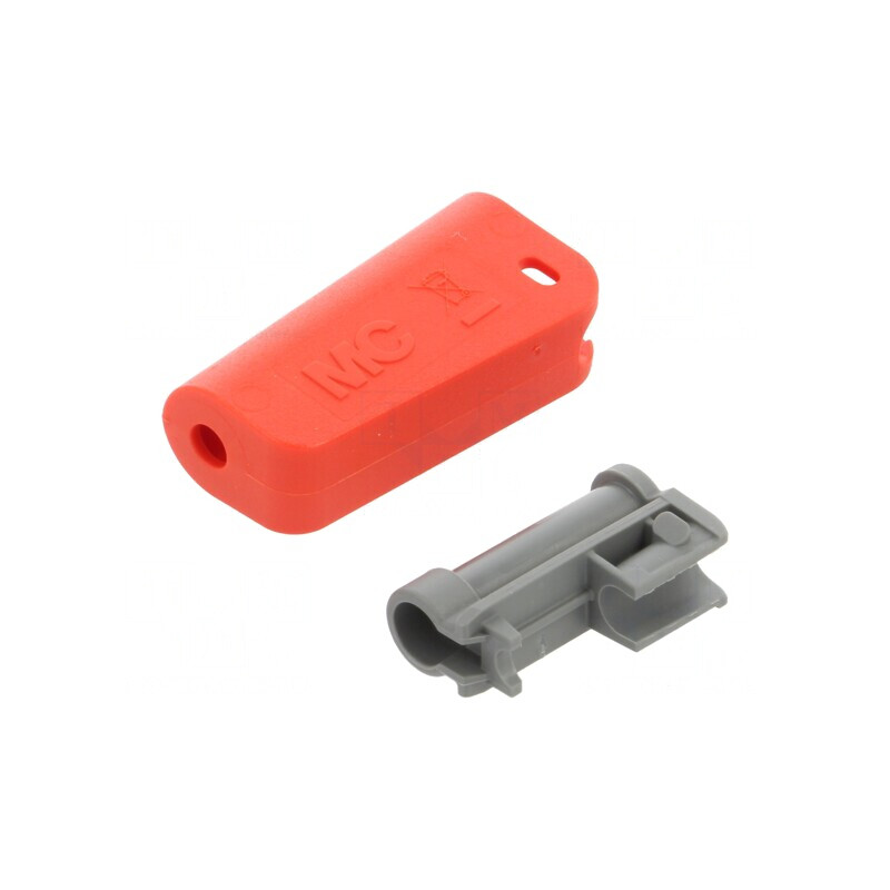 Protecție Mufă Roșie 36.3mm 4mm | Electronic-mag.ro | Componente Electronice