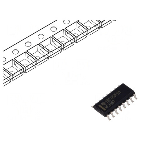 Interfață Declanșator RS422 10000kbps SOIC16 | Electronic-mag.ro | Componente Electronice